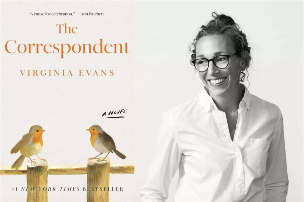 The Correspondent - A Novel by Virginia Evans Book Cover